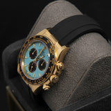 Daytona YG Tiffany Dial Oysterflex 126518LN