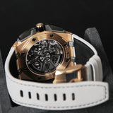 AP43 ROOC RG Grey Dial Black Chrono Grey Calfskin Strap 26420OI.OO.A015VE.01