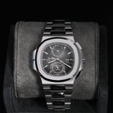 Nautilus Travel Time Black Dial 5990/1A-001