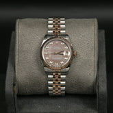 DateJust 31 Black MOP Dial Diamond 10 178271NG