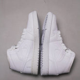 Air Jordan 1 Mid Triple White (W)