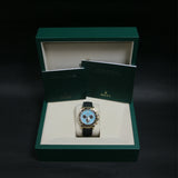 Daytona YG Turquoise Blue Dial Oysterflex 126518LN