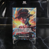 One Piece Card Monkey.D.Luffy L EB02-010 EN Official Playmat Limited Edition vol.5