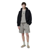 Fear Of God Essentials Embossed 90s Fit Fleece Zip-Up Hoodie