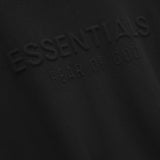 Fear Of God Essentials Embossed 90s Fit Fleece Zip-Up Hoodie