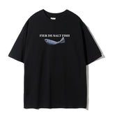 Fier De Moi Salted Fish T-Shirt Black