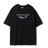 Fier De Moi Salted Fish T-Shirt Black