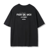 Fier De Moi Studio T-Shirt Black