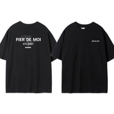 Fier De Moi Studio T-Shirt Black