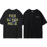 Fier De Moi Starry Smile T-Shirt Black