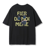 Fier De Moi Starry Smile T-Shirt Black