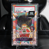 One Piece Card Monkey.D.Luffy R Attendee Gift OP07-073 Promotional Card BANDAI CARD GAMES Fest 25-26 in Tokyo