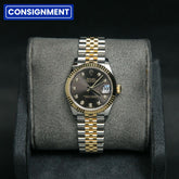 Datejust 31 Dark Grey Dial Diamond 10 278273G