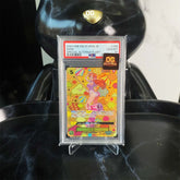 One Piece Card PSA 10 Nami SR-SPC OP08-106 Emperors in the New World Japanese