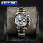 Daytona Platium Ice Blue Baguette Dial 126506A
