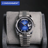 Daydate 40 WG blue Ombre Roman Dial 228239