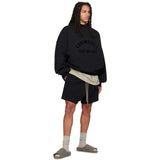 Fear Of God Essentials Crewneck Core Jet Black