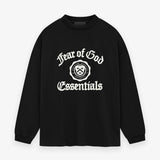 Fear Of God Essentials Heavy Long Sleeve T-Shirt Black