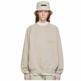 Fear Of God Essentials Logo Crewneck Smoke Grey