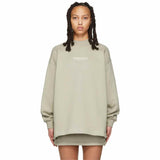 Fear Of God Essentials Logo Relaxed Crewneck Seafoam