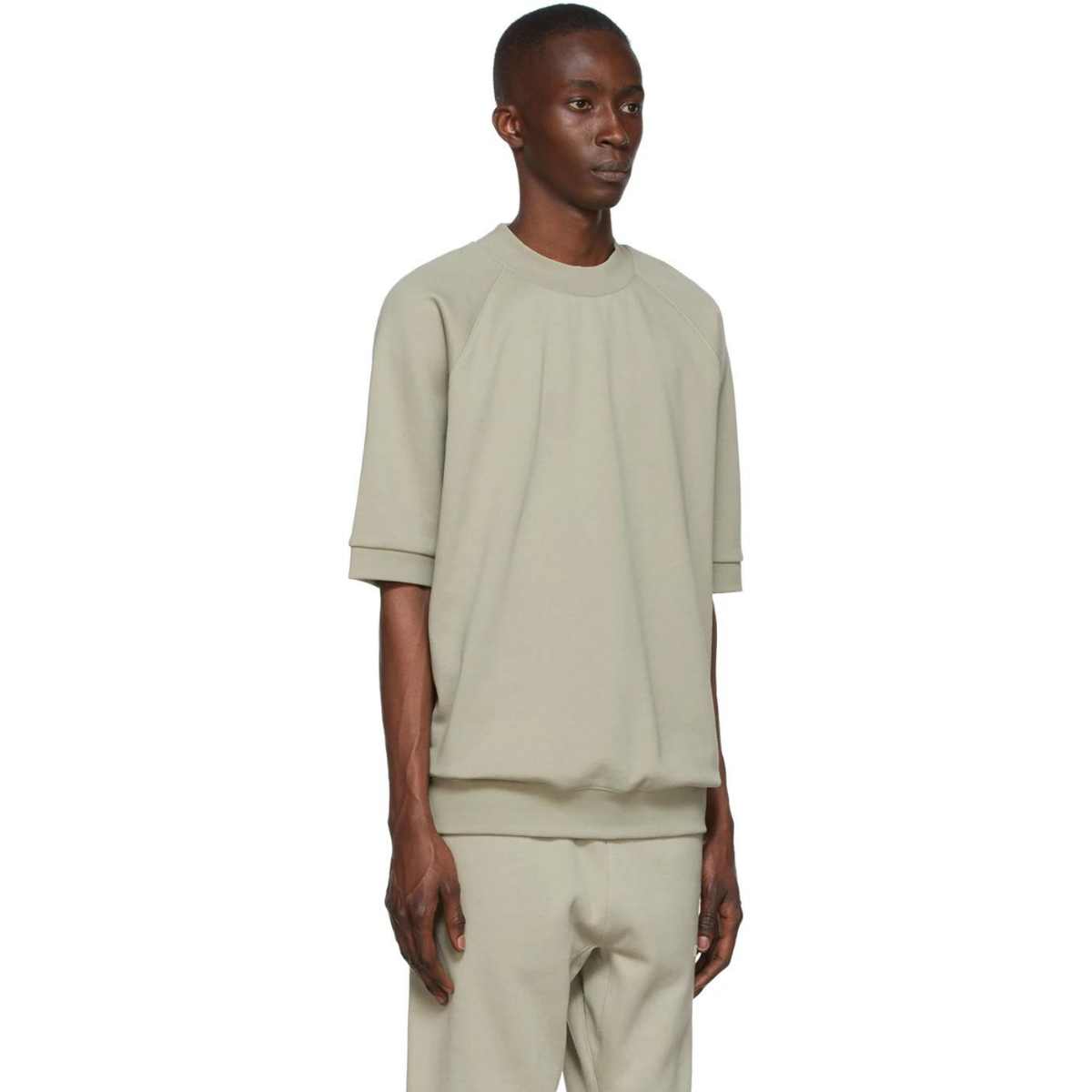Fear Of God Essentials Raglan Crewneck Seafoam Fear Of God Essentials Raglan Crewneck Seafoam