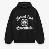 Fear Of God Essentials University Vintage Shrunken Hoodie