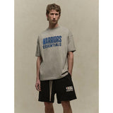 Fear Of God Essentials NBA Warriors T-Shirt Warm Heather