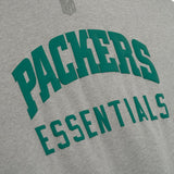 Fear Of God Essentials Packers Sport Hoodie Concrete Heather Canyon