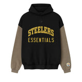 Fear Of God Essentials Steelers Sport Hoodie Black Homestead Heather