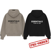 Fear Of God Esentials Classic Full Zip-Up Hoodie