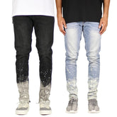 Hyper Denim Flame Zipper