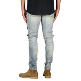 Hyper Denim Moto Zipper Jeans