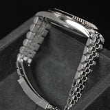 Date Just 41 Black Index Dial Jubilee 126334