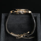 Patek Philippe Nautilus 40 RG Chronograph Date Brown Dial Alligator 5980R-001