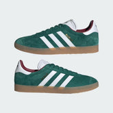 Adidas Gazelle Collegiate Green Burgundy