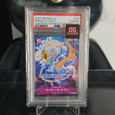 One Piece Card PSA 10 Monkey D. Luffy P P-099 Promotional Card Theme Promotion Pack Ver New Four Emperors