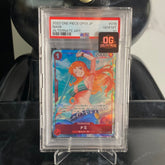 One Piece Card PSA 10 Nami OP01-016 ALT ART