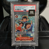 One Piece Card PSA 10 Ace & Sabo & Luffy OP13-007 Alternate ART English