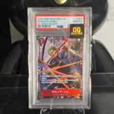 One Piece Card PSA 10 Roronoa Zoro SR-P EB04-007 Extra Booster Egghead Crisis