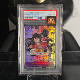 One Piece Monkey.D.Luffy SEC-SP Comic Parallel PSA 10 OP09-119 Booster Pack Emperors In The New World