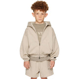 Fear Of God Essentials Kids Classic Fleece Zip-Up Hoodie