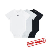 Kith Baby 3-Pack Core Short Sleeve Onesie Black