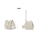 Lifework PU Metal Point Bucket Bag