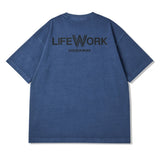 LifeWork Square Waffen Pigment T-Shirt
