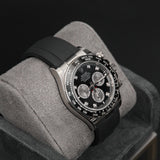 Daytona WG Black Diamond Dial Oysterflex 126519LN