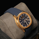 Patek Philippe Aquanaut Luce Annual Calendar RG Blue Gray Dial 5261R-001