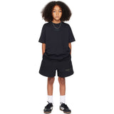 Fear Of God Essentials Kids Black Lounge T-shirt Jet Black