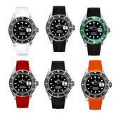 Rubber B Strap M103 Submariner Steel 40 Clasp
