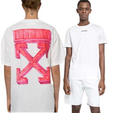 Off White Marker T-shirt White Red