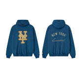 Fear Of God Essentials Mets Sport Hoodie Blue Sapphire